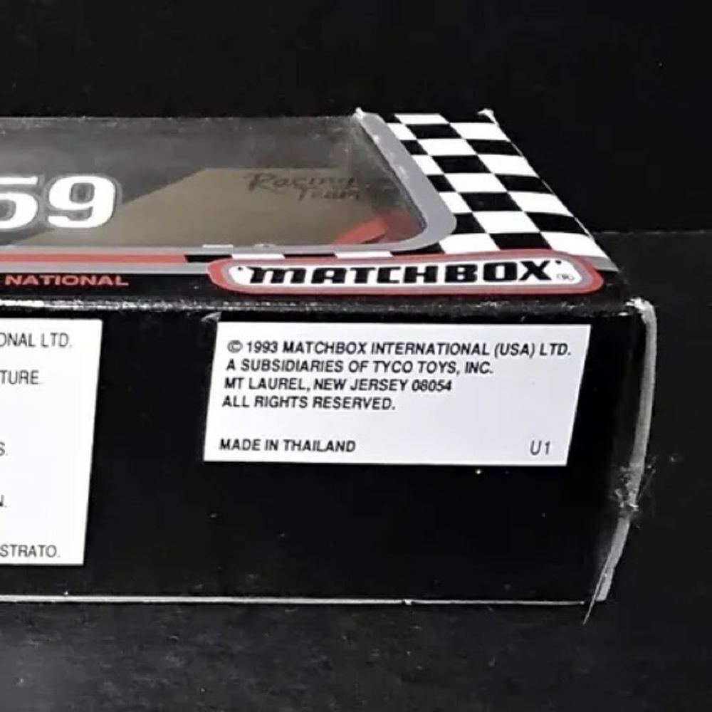 MATCHBOX SUPER STARS TRANSPORTER 1993 GRAND NATIONAL ALLIANCE #59 NASCAR - Picture 3 of 9